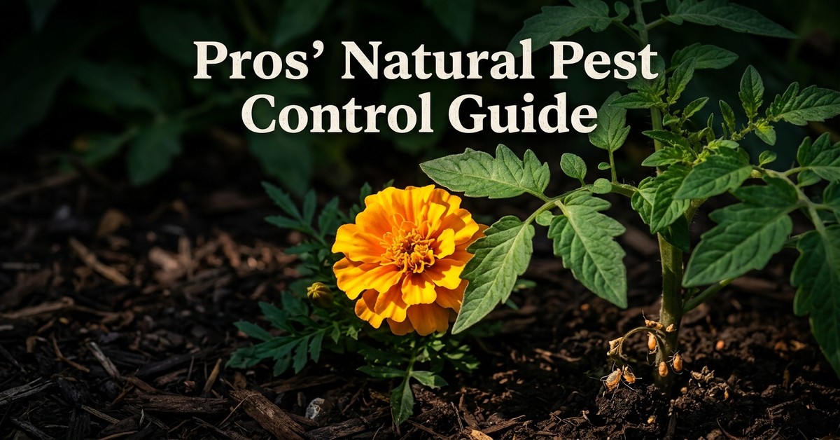 How Landscaping Professionals Naturally Control Garden Pests