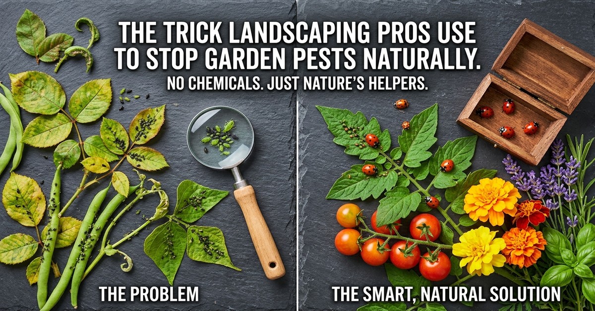 How Landscaping Professionals Naturally Control Garden Pests