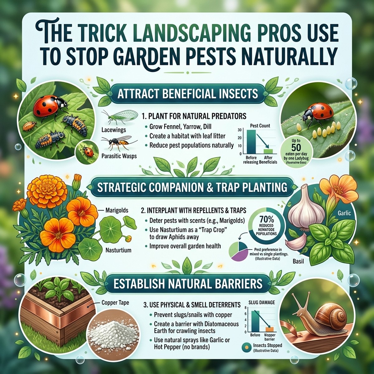 5 Natural Methods Landscaping Professionals Use to Control Garden Pests