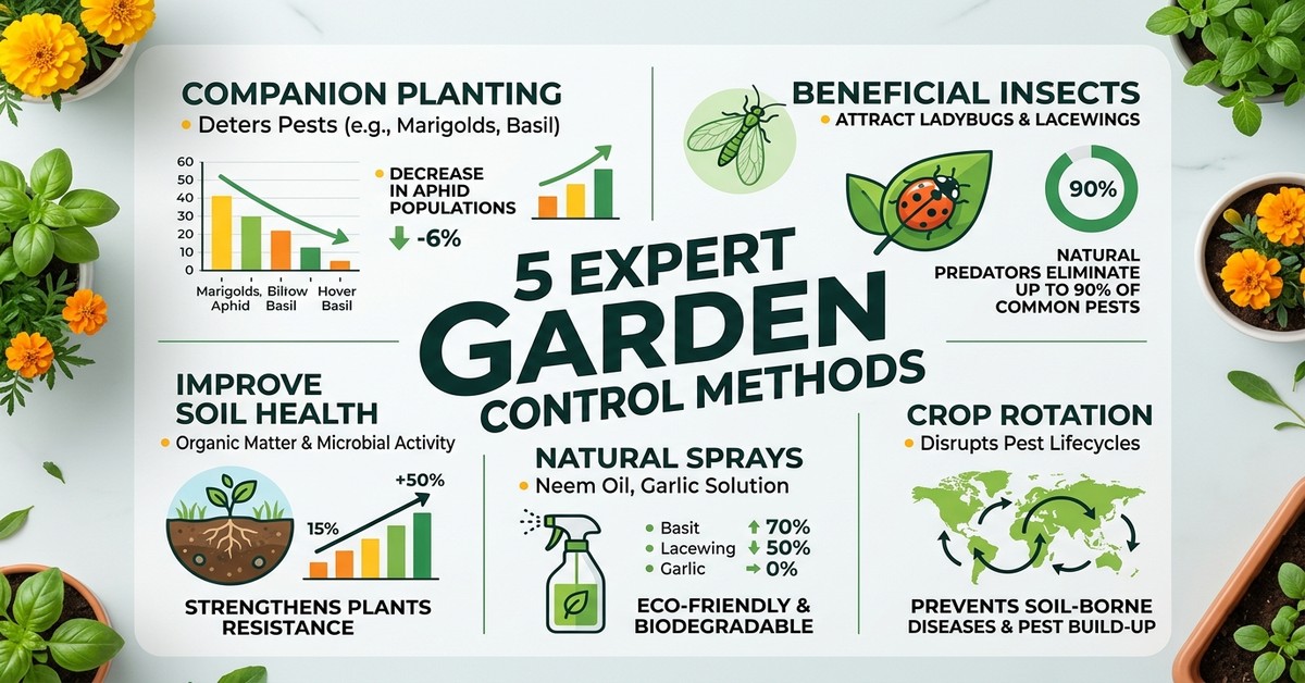 5 Natural Methods Landscaping Professionals Use to Control Garden Pests